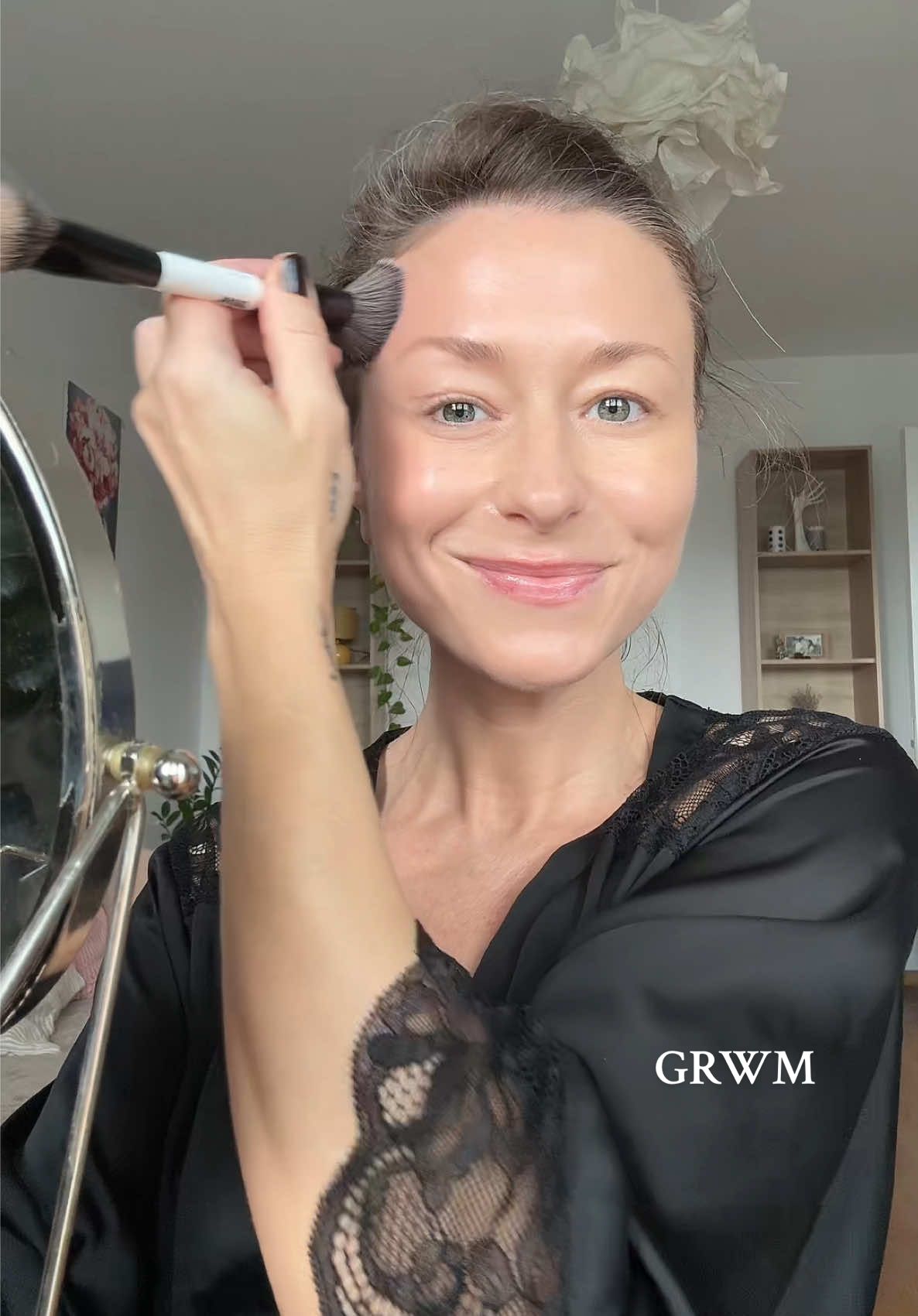 GRWM de weekend 💕 #skincare #skincareroutine #makeuptutorial #MakeupRoutine #everydaymakeup 