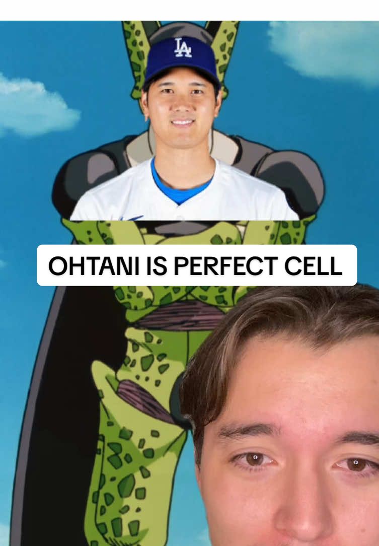 I love Perfect Cell's theme #anime #baseball #ohtani #dragonball #MLB 