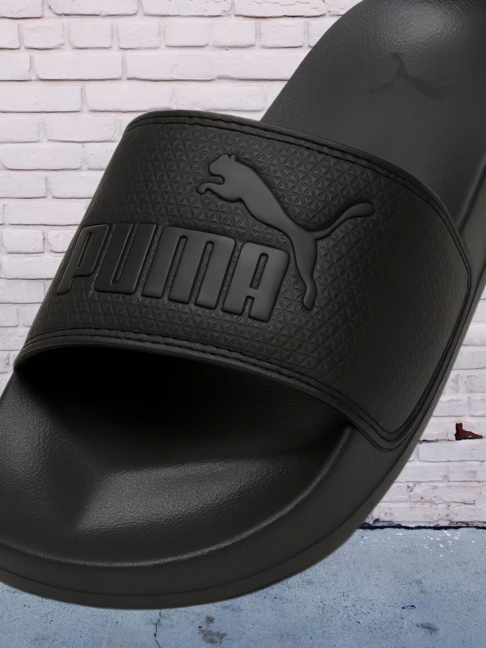 PUMA Sandal Leadcat 2.0 Black-Black #sandal #sandalmurah #sandalpria #sandalpuma #sandaldistro 