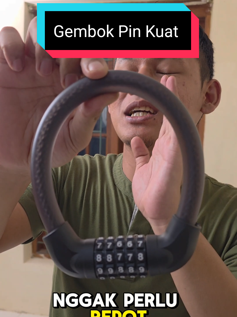 Gembok Pin Anti Maling yang sangat kuat dan kokoh. tidak bisa patah. #gembok #gembokantimaling #gembokpin 