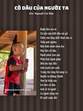Cô Dâu Của Người Ta | D/c: Nguyệt Cùi Bắp #nhachaymoingay #codaucuanguoita #nguyetcuibap #cover #musicnetwork 🎧