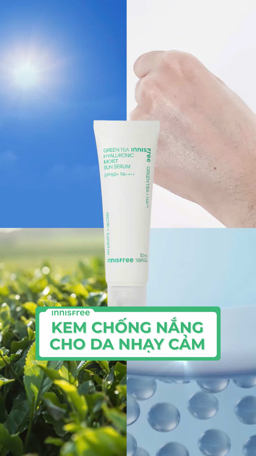 Dùng được cho cả da treatment #innisfreevietnam #innisfree #viral #skincare 