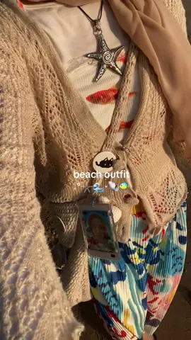 finally got to go to the beach with my fish outfit 🥹🐟 #OOTD #oceancore #beachcore #beach #leehan #kpop