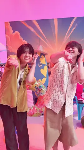 ちっちゃな指人形がメンバーに大変身！❤️💚 💿NEW ALBUM「BON BON VOYAGE」 7/2（水）発売 #なにわ男子 #ギラギラサマー #なにわ男子_BONBONVOYAGE