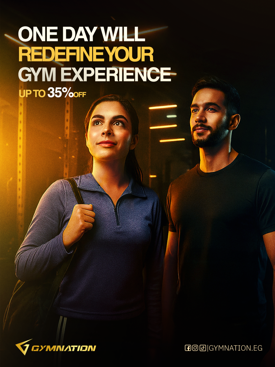 🟡Up to 35% off on the annual subscription  - جيمنيشن مش مجرد جيم… دي تجربة كاملة بتغيّر يومك، جسمك، وحياتك✨ تجربة يوم كامل داخل Gymnation من أول تسخين والتمرين و كسر الروتين بالكلاسات لحد راحة والاسترخاء💪🏻 🟡دلوقتي تقدر تعيش التجربة دي بـ خصم يصل لـ 35% على الاشتراك السنوي لفترة محدودة!  اكتب 