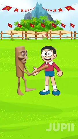 Nobita đố các bạn nhé #shorts #nobita #doraemon #hoathinh #xeko #chaien