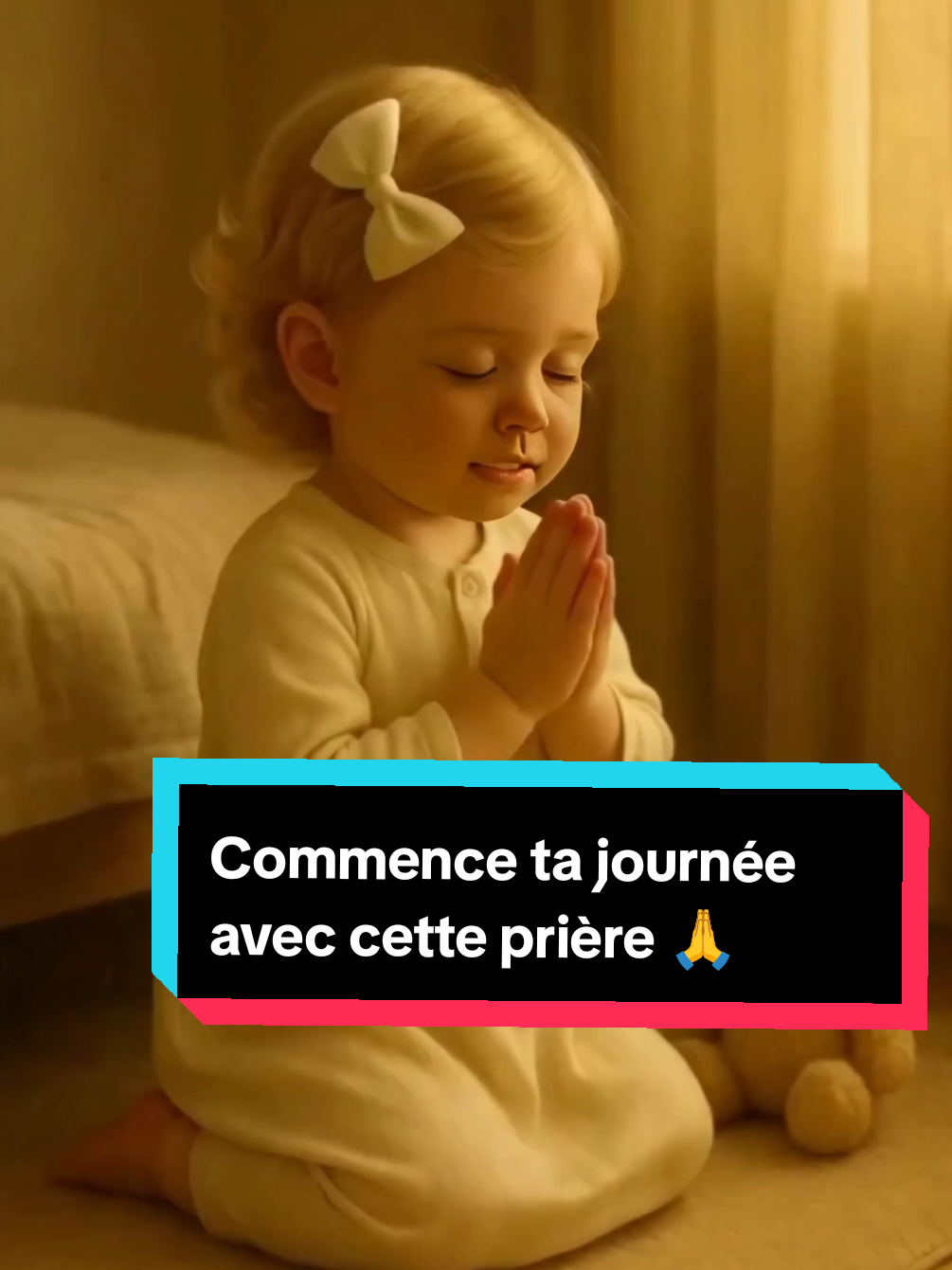 Commence ta journée avec cette prière 🙏  #prieredujour #prieredumatin #prierepuissante #videochretienne #tiktokchretien 