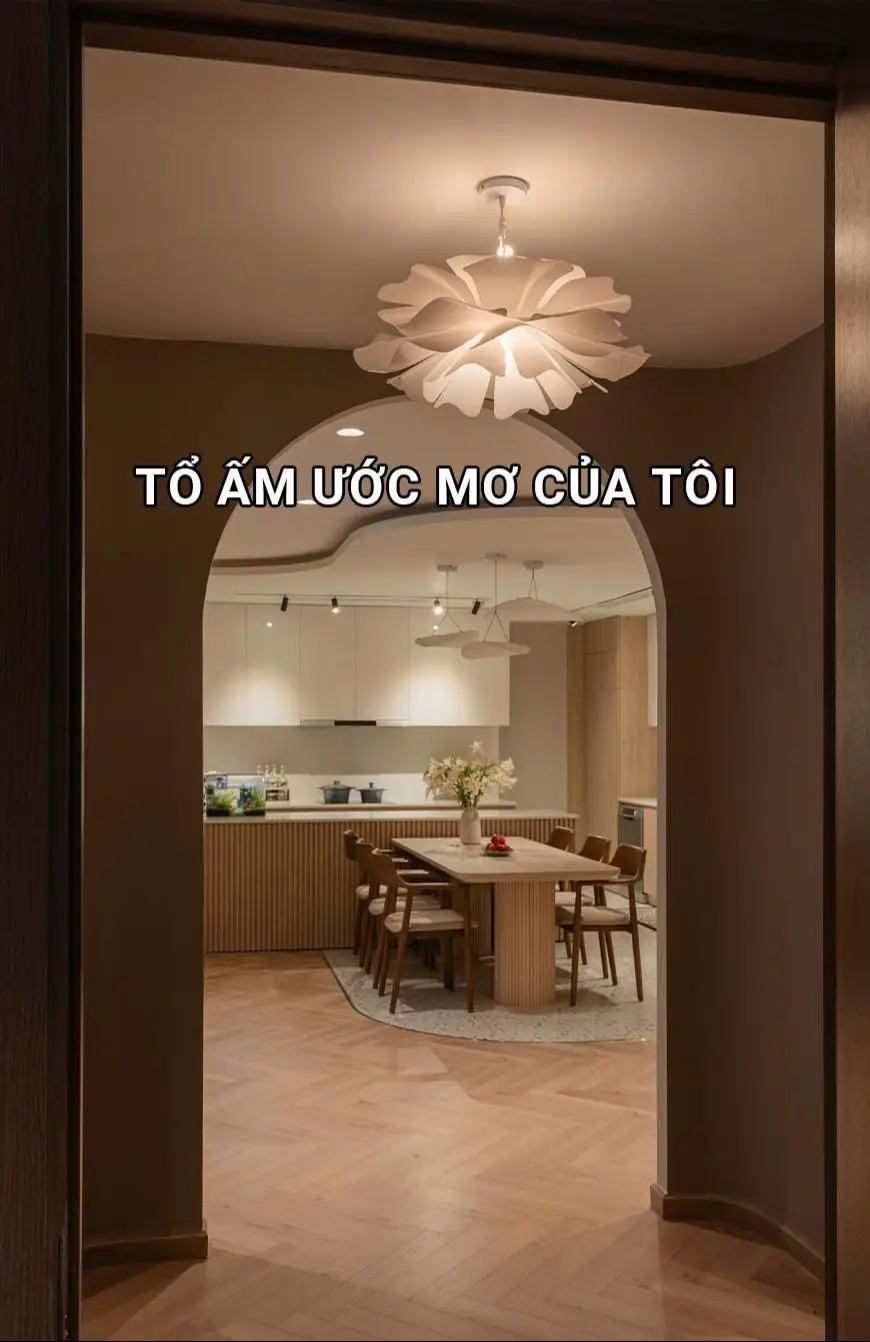 Tổ ấm mà tôi mơ ước!! #thietkenoithat #tubepdep #giadinh 