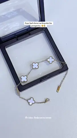 Lucky clover bracelet for ladies!✨ #luckybracelet #bracelet 