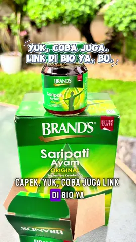 Bangun pagi masak, siang ngepel, sore ngejar anak… Malam? Tumbang 😴 Sekarang sih nggak nunggu drop lagi. Langsung minum BRAND’S Saripati Ayam ✨ Tenaga balik, hati pun adem. Coba deh, guys… enak banget buat ibu-ibu yang aktif kayak kita! #IbuBukanRobot #MinumDuluBu #EnergyBoosterIbu #brandssaripatiayam 