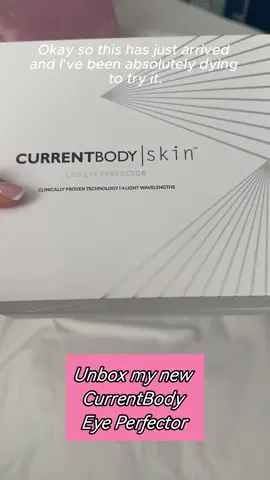 Current Body Eye Perfector I love Current Body products and this is a new one for me to try to help reduce my tired, wrinkly eyes.  #currentbody #currentbodyledmask #antiageing