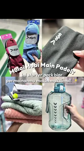 FOMO ya belum ikutan olahraga yang lagi Viral?🤭  Ini starter pack yang kamu wajib punya sebelum main olahraga padel🔥 #ruparupa #OmniChannel #SelaluAda #OlahragaPadel #PerlengkapanOlahragaPadel #OlahragaViral #fyp