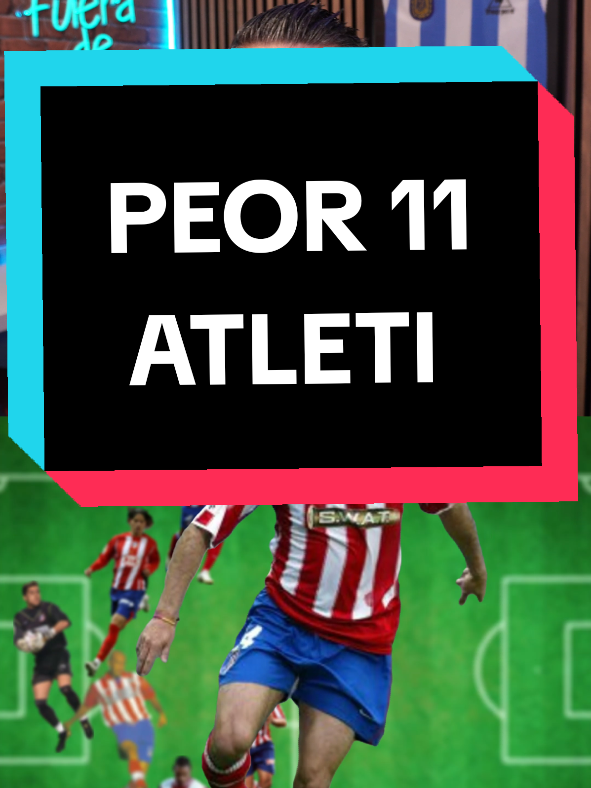 El peor XI histórico del Atlético de Madrid. #atleticodemadrid #fútbol #humorfutbolero #generacionx #tiktokfootballacademy #fútbolochentero #nostalgiafutbolera 
