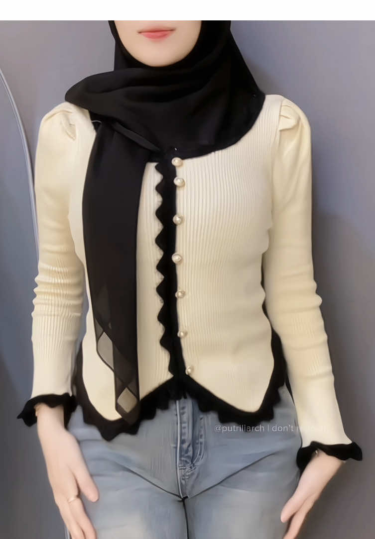 pretty 🤍🫧 #atasan #atasanwanita #outfitideas #outfitwanita #rekomendasioutfit #berandatiktok #fyp 