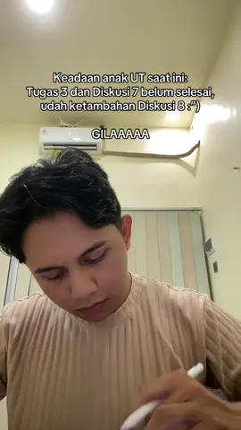 Minggu terakhir kuliah aman guys? #universitasterbuka 