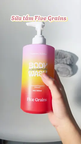 Sữa tắm hương nước hoa #xaykenhtiktok #review #reviewlamdep #suatam #suatamnuochoa #fivegrains 