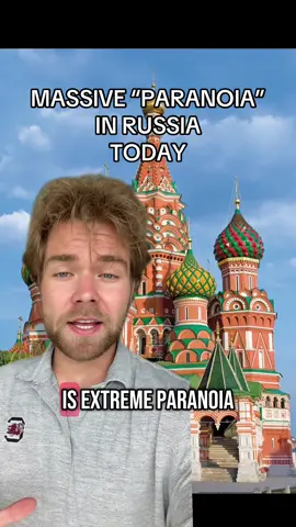 Russia is in an extreme state of paranoia today. #Russia #War #Ukraine #ukraine🇺🇦 #ukrainetiktok #europe #america #trump 
