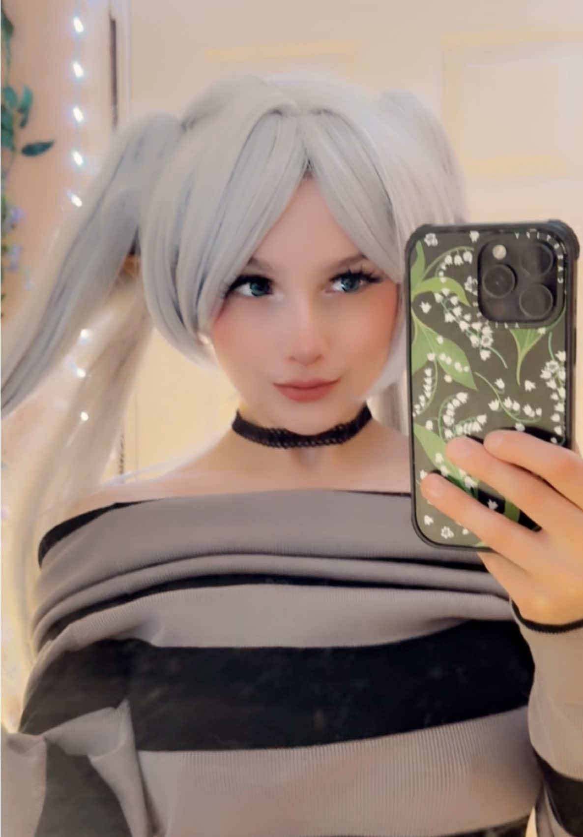 I have a surprise at the end for you 🤍✨ #frieren #frierencosplay 