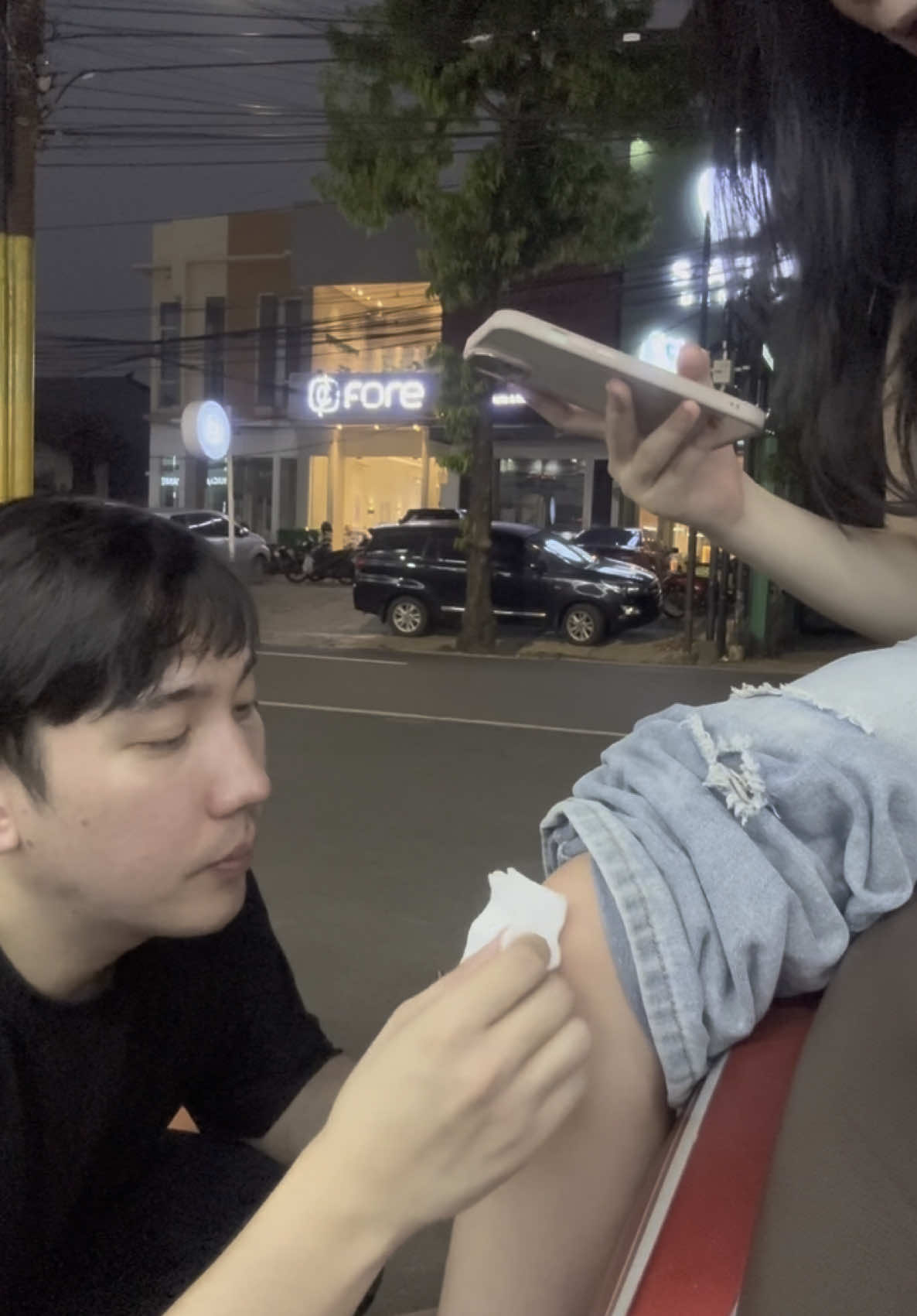 Cewe kalo jatoh