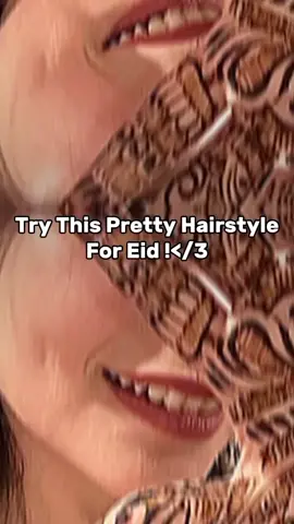#try this pretty hairstyle for eid#fypシ #viral_video #fypシ #viral_video #tiktok 