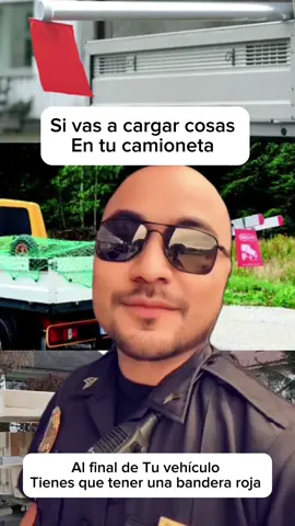 Si vas a cargar cosas en tu  camioneta  #cargar #cosas #camioneta #carga #bandera #unitedstates #sargentocarloscornejo 
