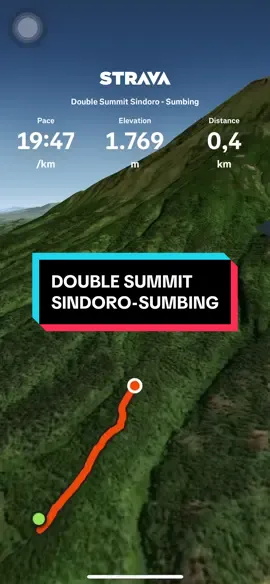 Recap Double Summit Sindoro-Sumbing Ngapain sih tektok, ga menikmati, rusuh, dll. Ya gapapa namanya juga pendapat orang, gabisa disalahin karena mungkin orang belum ngerti tujuan kita itu apa 😆  Ke gunung sekarang bisa tektok, bisa trail run, bisa camping. Terserah mau apa yang penting mah bayar, perbekalan, fisik, mental siap, dan ga lewat jalur ilegal.  Yang pasti sih mau niat apapun ke gunung utamakan spek senang-senang, ga ganggu hidup orang dan sama-sama sehat 😁✌️ #sindoroviakledung #sindoro #sumbing #sumbingviabatursari #trailrunning #tektok #strava 