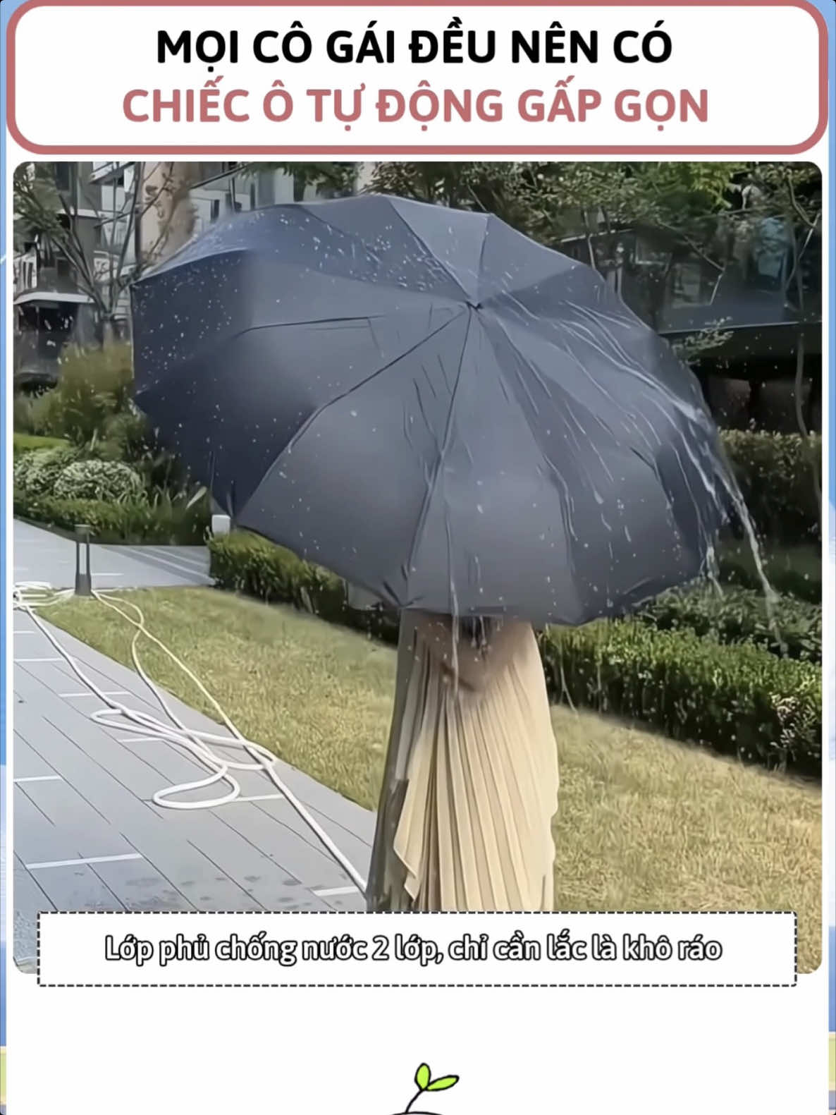 Ô tự động gắp gọn 24 nan kép #odugapgon #dutudong #odutudonggapgon #ochenang #otudonggapgon #ochemua #ô #dù