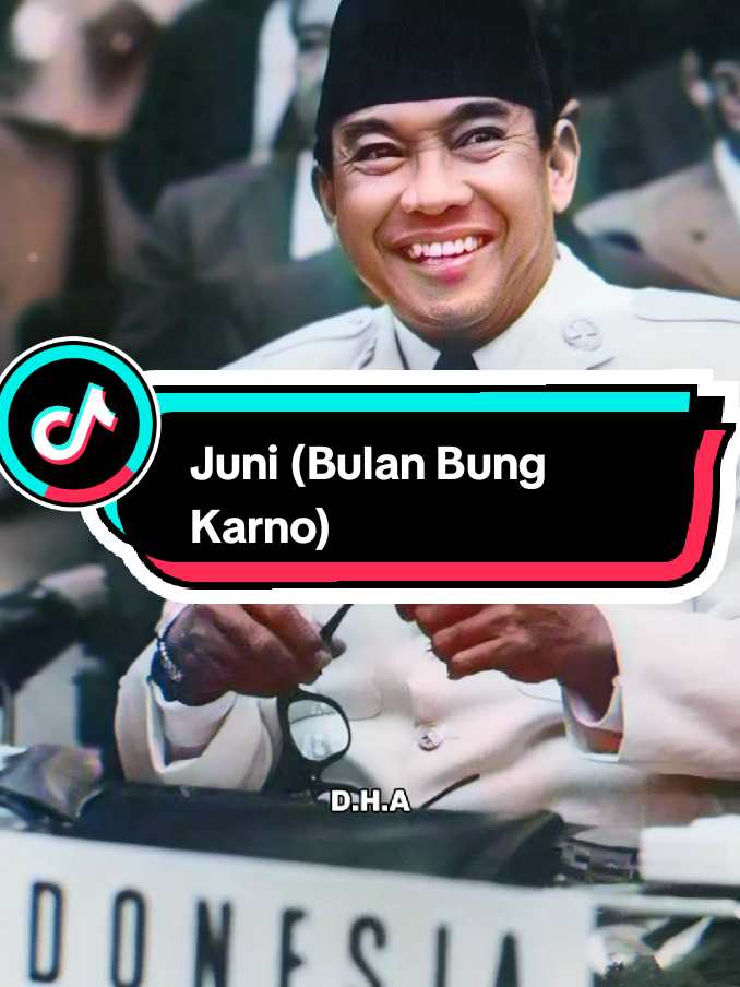 ~Bulan Bung Karno~ “Negeri ini, Republik Indonesia, bukanlah milik suatu golongan, bukan milik suatu agama, bukan milik suatu kelompok etnis, bukan juga milik suatu adat-istiadat tertentu, tapi milik kita semua dari Sabang sampai Merauke!” -Ir Soekarno- #presidensoekarno #bungkarno #juni #bulanbungkarno #pahlawanindonesia #sejarahindonesia #fypシ゚ #fyp 