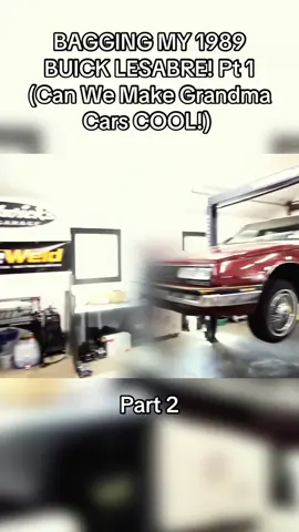 BAGGING MY 1989 BUICK LESABRE! Pt 1 (Can We Make Grandma Cars COOL!) 