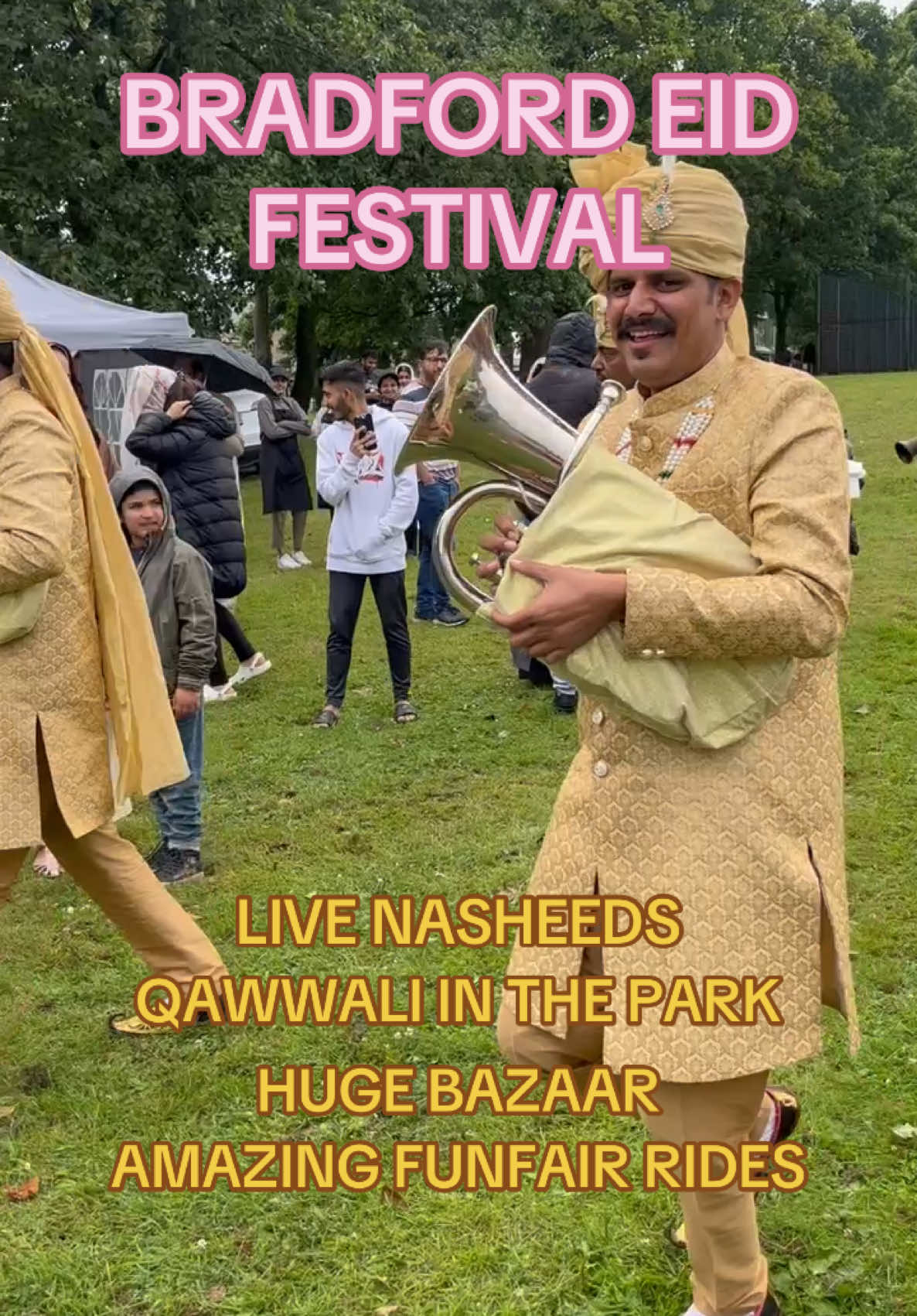 THE BIGGEST EID FESTIVAL IN THE NORTH! We cannot wait for this years Bradford Eid Festival #eid #bradford #bradfordeidfestival #nasheeds 