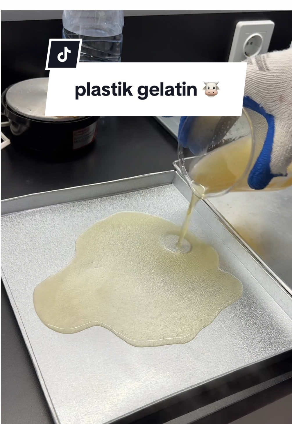 series bioplastik baru! plastik dari protein hewan?🐮👩🏻‍🔬 #foodtech #STEMTok #serunyabelajar #bioplastik #plastik #gelatin #teknologipangan #foodscience 