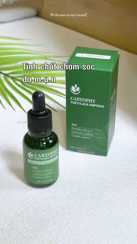 Dịu các vết đỏ, s.ưng, ráo da phù hợp cho da dầu nha ✅ #serumtrimun #tinhchattrimun #serumrauma #caryophyvietnam #serumcaryophy #trimuntritham #trimunviem  