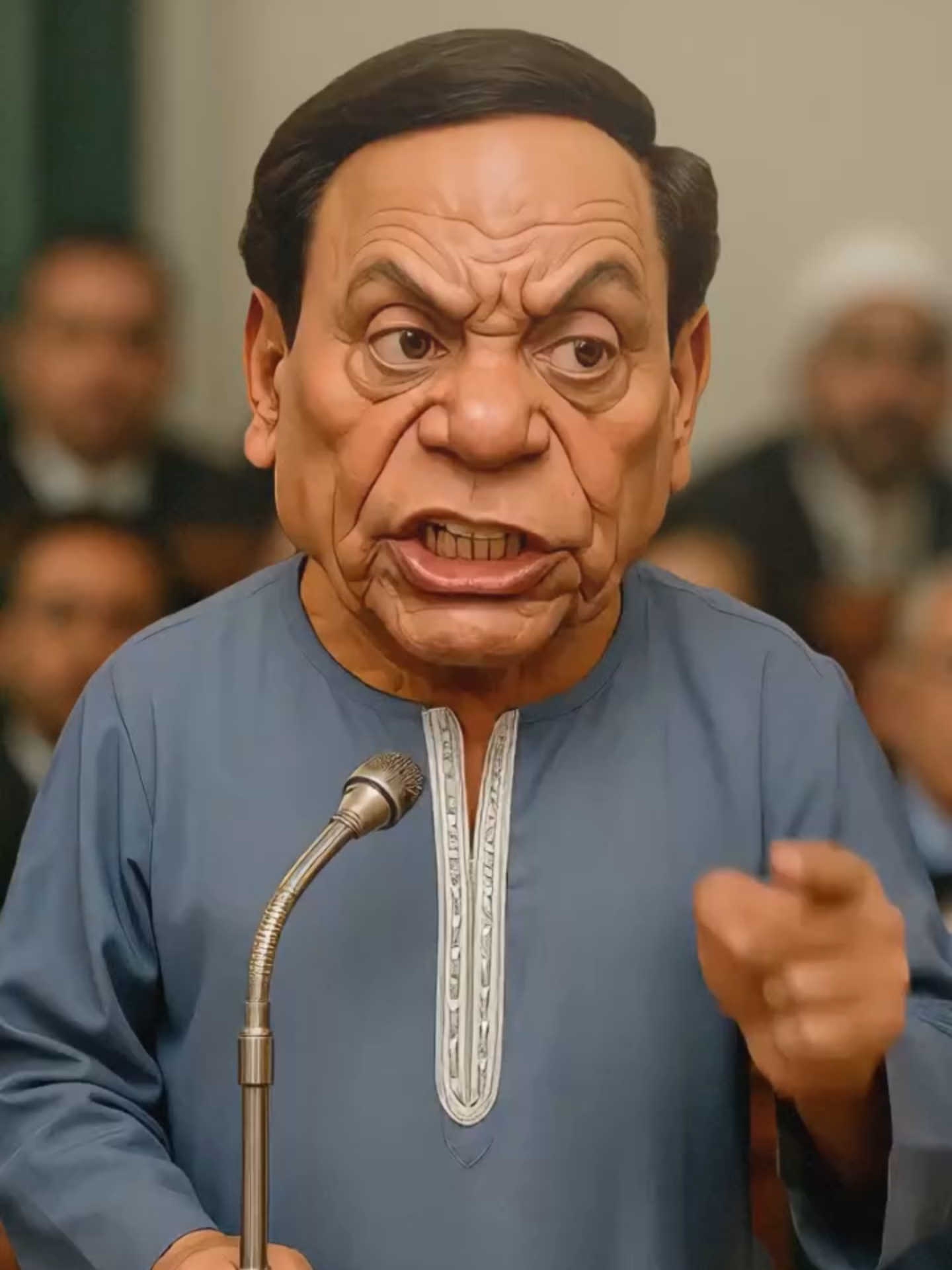 نتكلم ولا مانتكلمش؟ #عادل_امام #ايجيبتون #egyptoon #AI