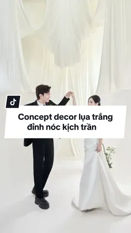 Set up lụa trắng kiểu này thì ai làm lại Ahihi 🤭 #ahihistudio #chupanhcuoi #anhcuoidep #xuhuong 
