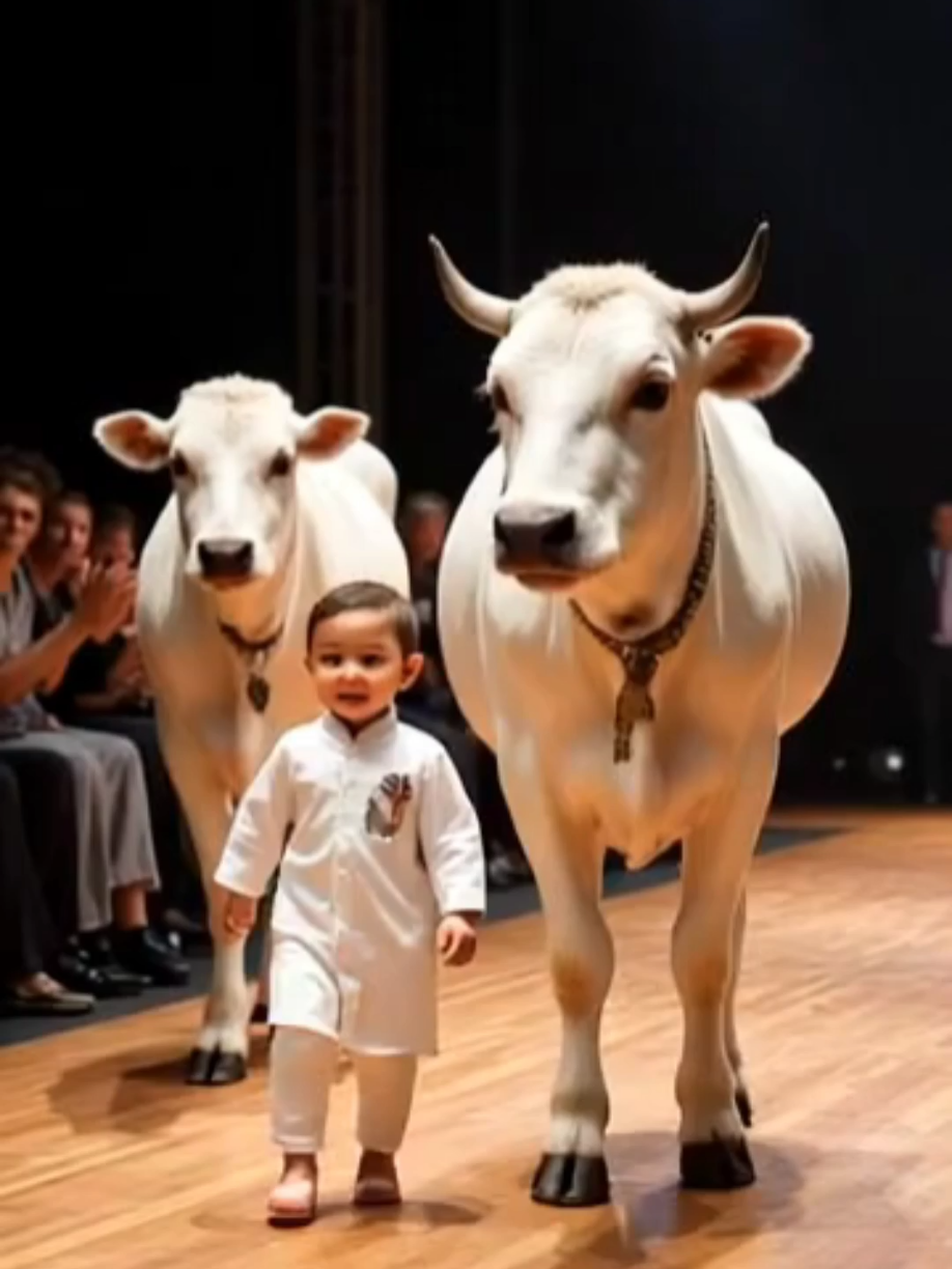 cute babies fashion show with animals ❤️ #ai #cutebaby #eiduladha #animals #100k #viral #100m #creatorsearchinsights #foryoustudio💯 #foryoupage #foryoustudio #foryou 