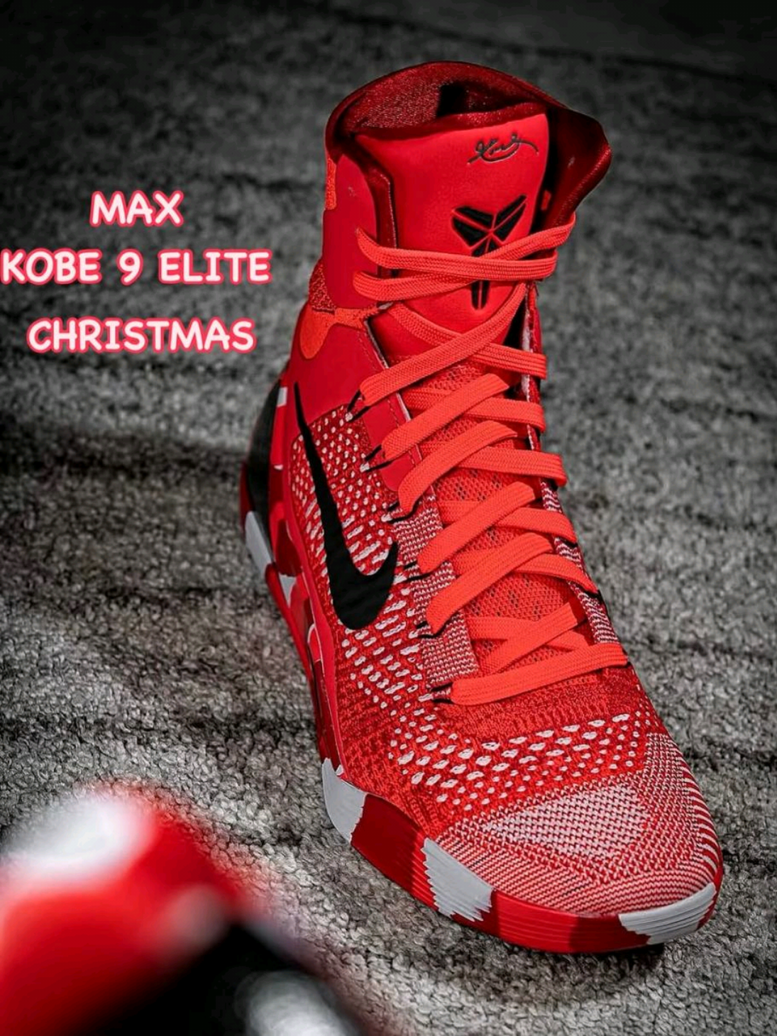 KOBE 9 ELITE CHRISTMAS MAX VERSION‼️ Have a dream pair in mind⁉️  Hit us up🎯 #kobebrayant #sneakers #kobe #sneakerhead #nike #MAMBA #basketball #KOBEBRAYANT #MAMBA #basketball #NBA 