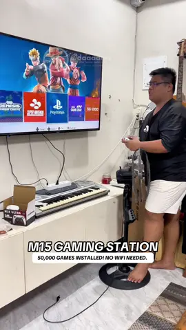 M15 Game Stick with 50k games installed! Ganda naman neto haha #gamestick #gameconsole #m15ultra 