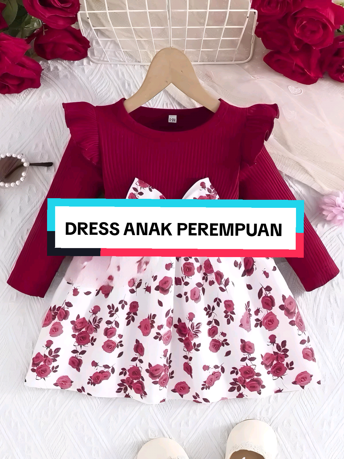 JTKIDS DRESS ANAK PEREMPUAN #dressanak #anak #fashion #fyp #xyzbca #wibgajian 