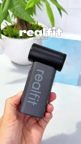 quạt mini cầm tay nhỏ gọn với thiết kế sang trọng từ nhà realfit #quatminirealfit #quatminicamtay #realfit #quatminicamtaycaocap 