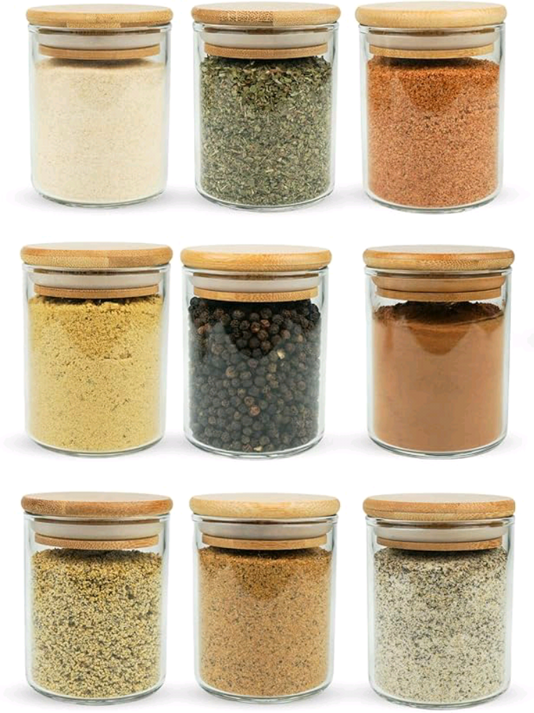 Nos 12 Pièces de Jar à Epices. 》》》》》》》》》》》》》 des bocaux avec la taille parfaite, pour stocker vos Épices.  ils permettent un rangement facile et une visibilité en tout temps 《《《 《《《《《《《《《《 🏷Matière: Verre 🏷quantité: 12 en 1 📱 07 78 12 26 22  #abidjan225🇨🇮 #foryoupage #pourtoi #videoviral #tiktokusers #contenant #verre #verre #epice #spice #jar #bocaux #rangement #rangementcuisine 