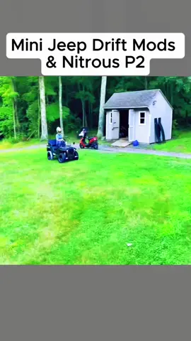 Mini Jeep Drift Mods & Nitrous#fyp #moto 