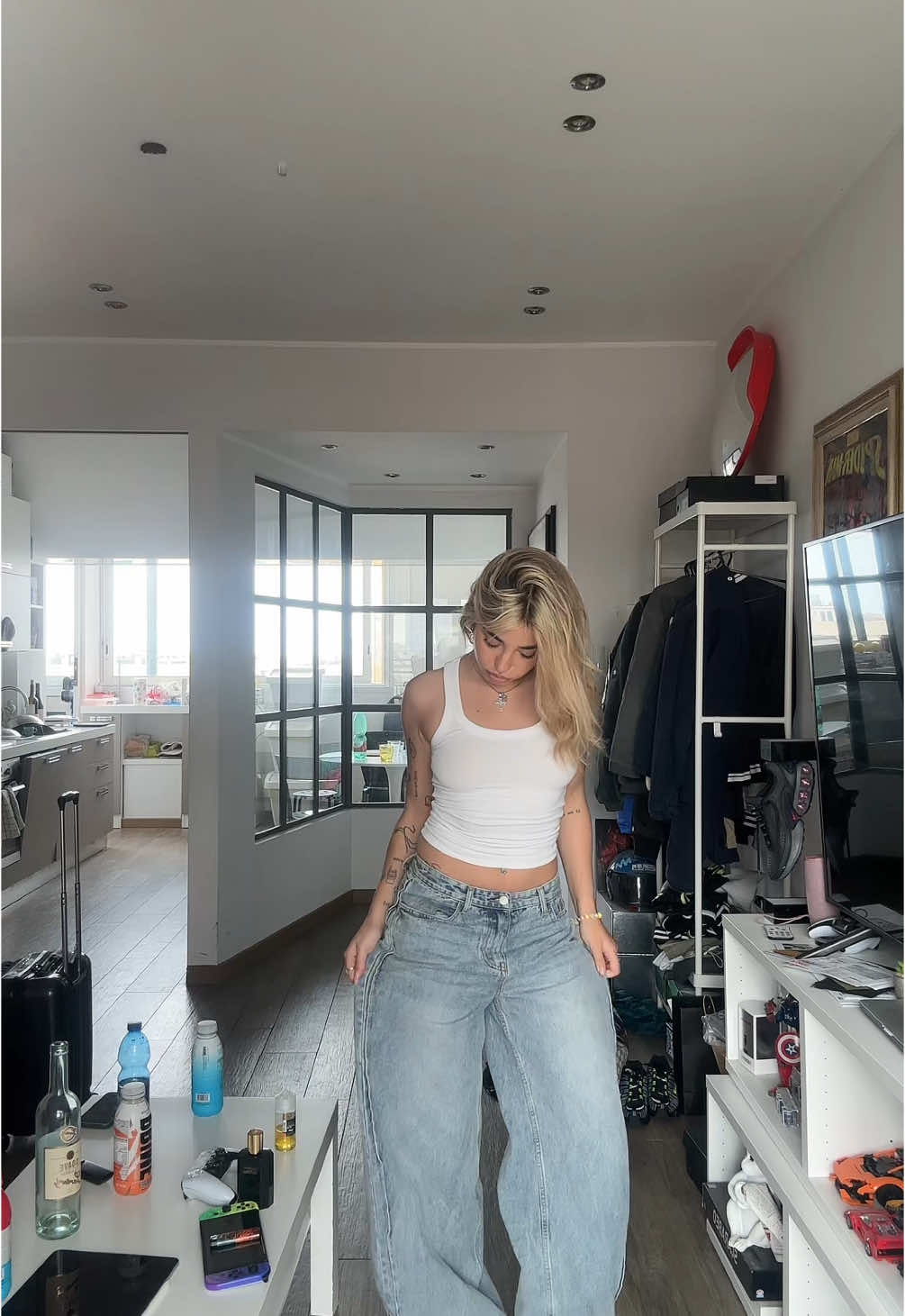 Fit check per andare in aereoporto 