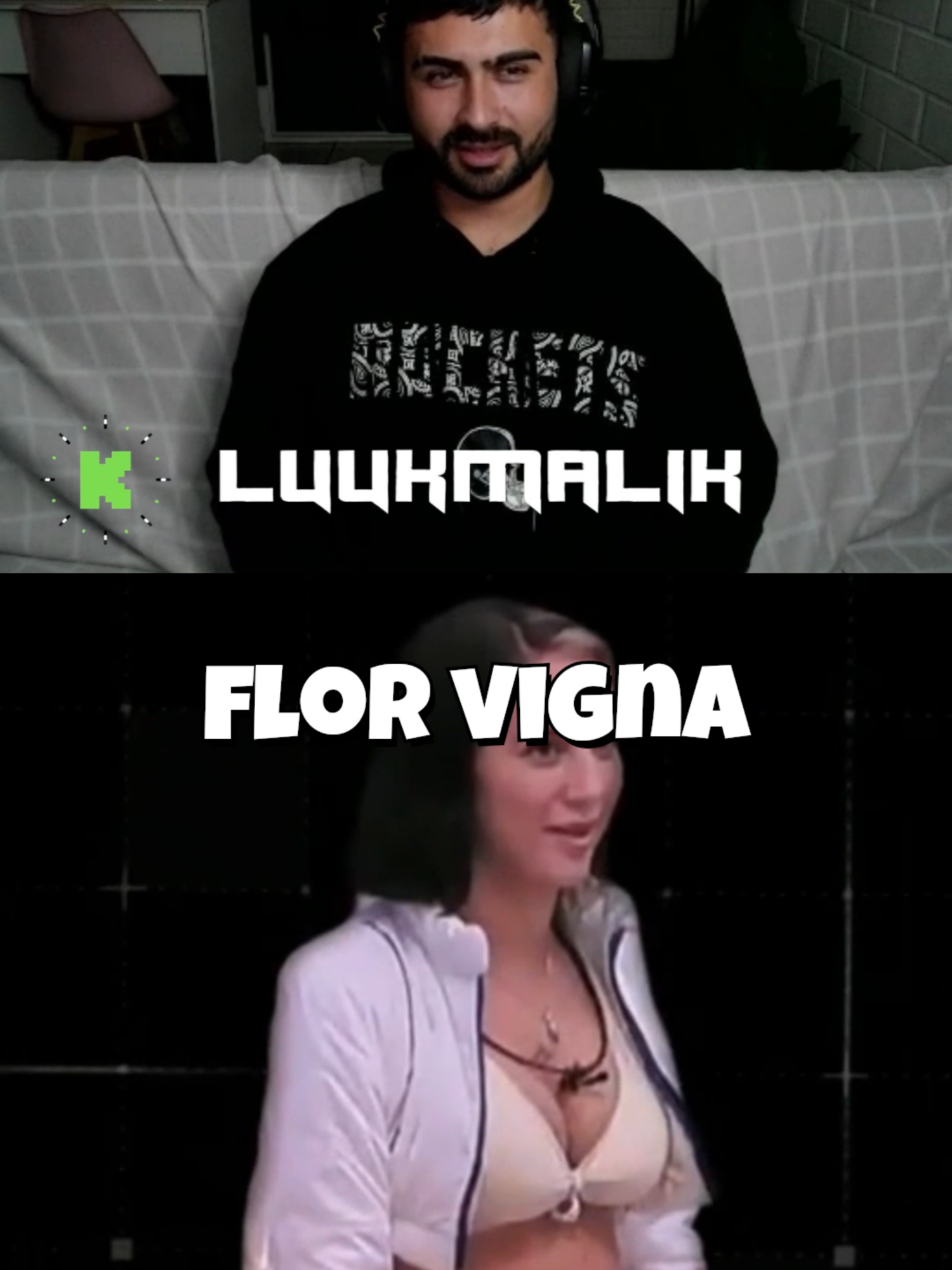 FLOR VIGNA #mundosopuestos3 #13 #luukmalik #kick #chile #stream #parati