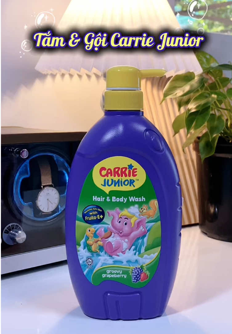 Sữa Tắm Gội cho bé Carrie Junior, mùi nó thơm lắm mí bà ơi . Đang có deal sốc nè #xuhuong#tamgoichobe #carriejunior 