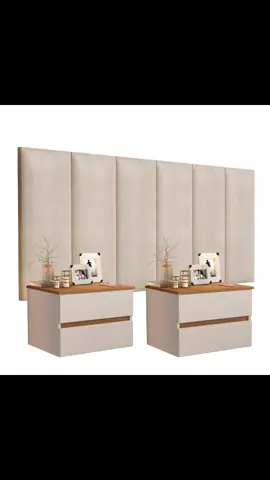 Conjunto 2 Mesas de Cabeceira Suspensas Tóquio  + Cabeceira Para Cama Box Casal Queen por R$284,90 - R$293,90. #cabeceira #mesacabeceira  https://s.shopee.com.br/8AK1SeyVsR