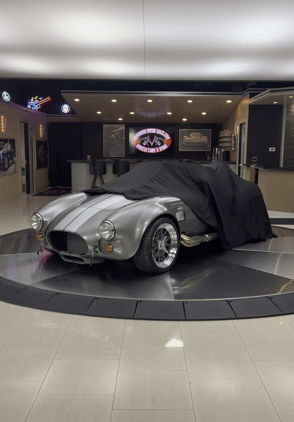 Introducing our New Arrival! 1965 Shelby Cobra Backdraft 🔥🩶Available Now!