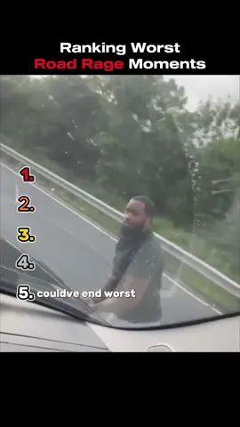 Worlds worst road rage ranked#fyp#road#roadrage#foryoupage 