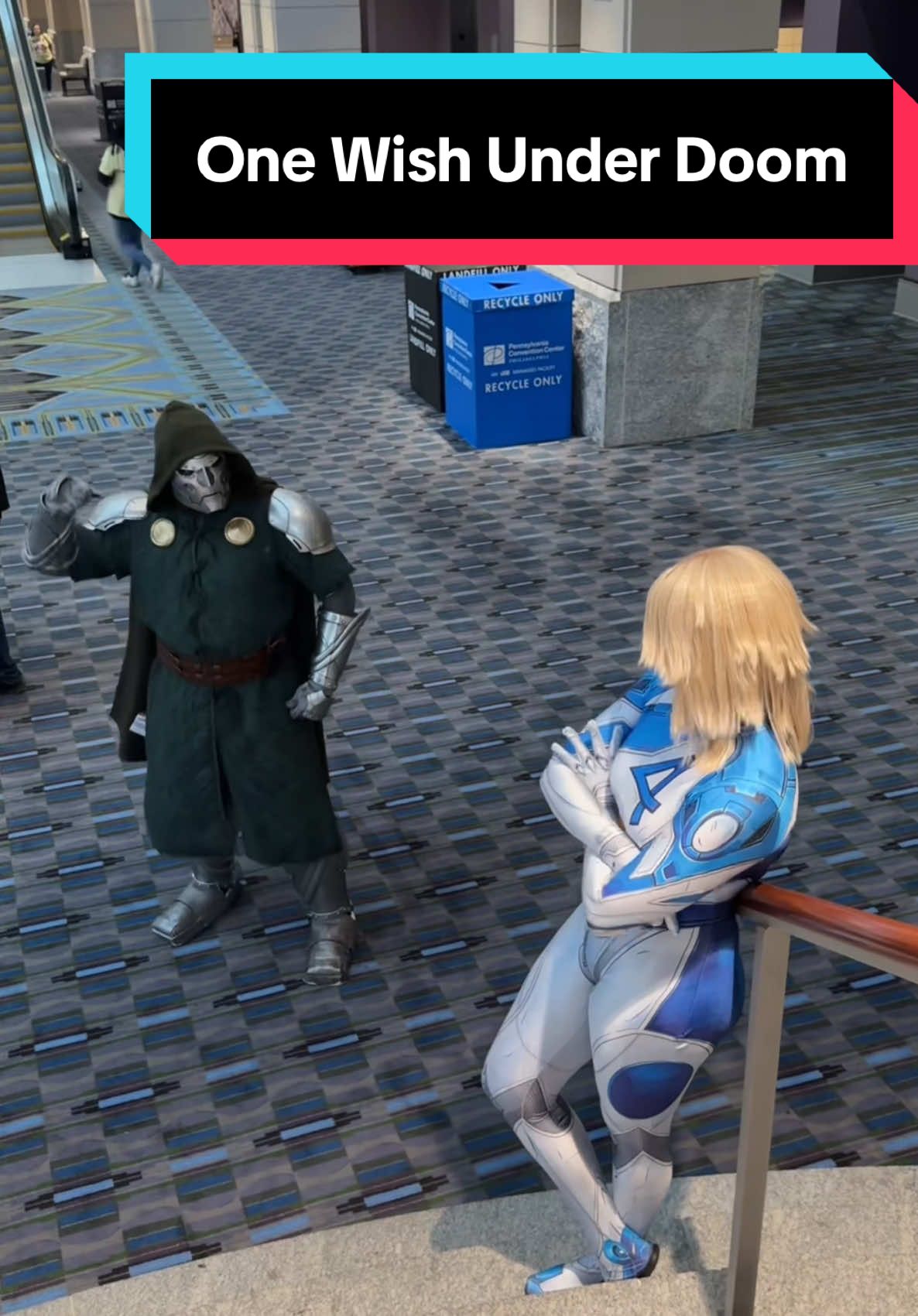 When your love language is world domination & smooth dance moves 🕺🏾 #suestorm #drdoom #fantasticfour #onewish @Dani ✨ 