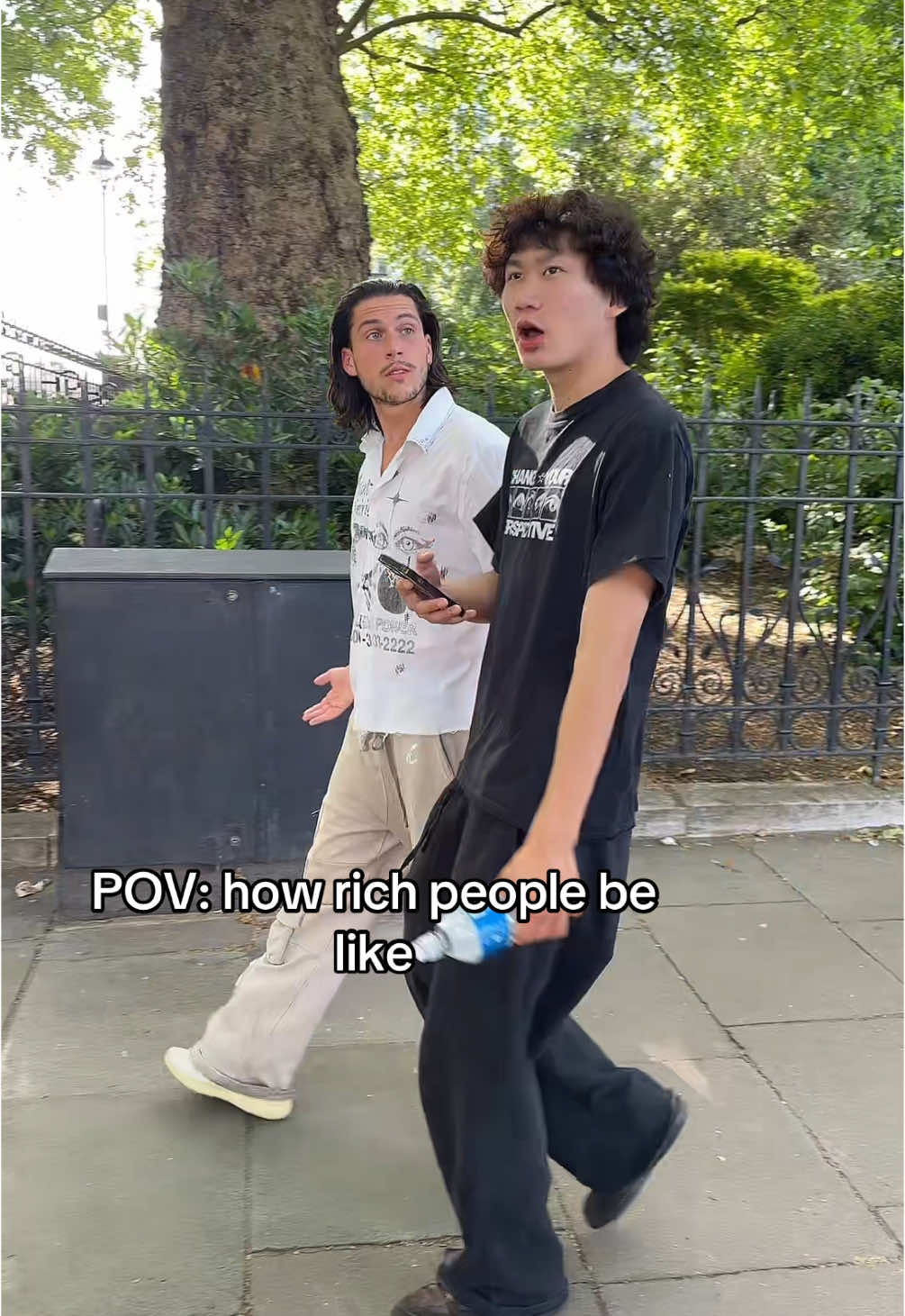 They be living life on peace mode 