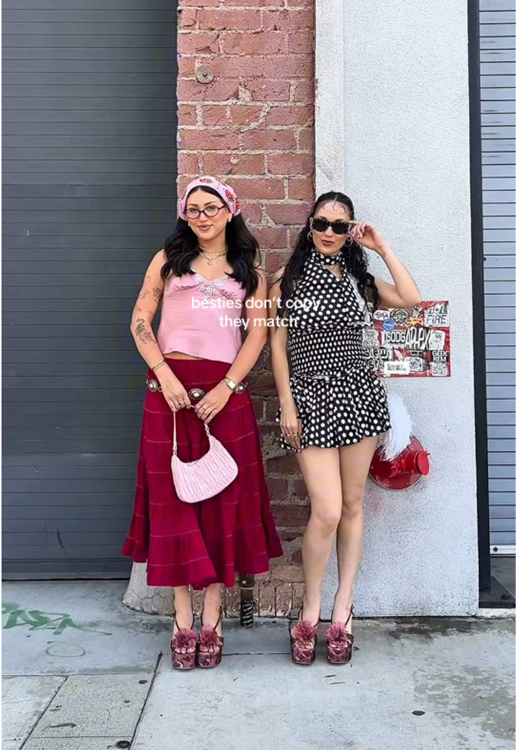 matching with your girls>>> 🩰🌸💕 @Circus NY 